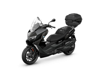 BMW C 400 GT con el kit top case 43,5 l montado