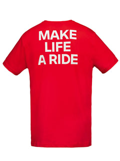 BMW Motorrad Make Life a Ride T-shirt Red