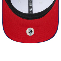 Alpine Gorra Silverstone 9SEVENTY Blanca y Azul