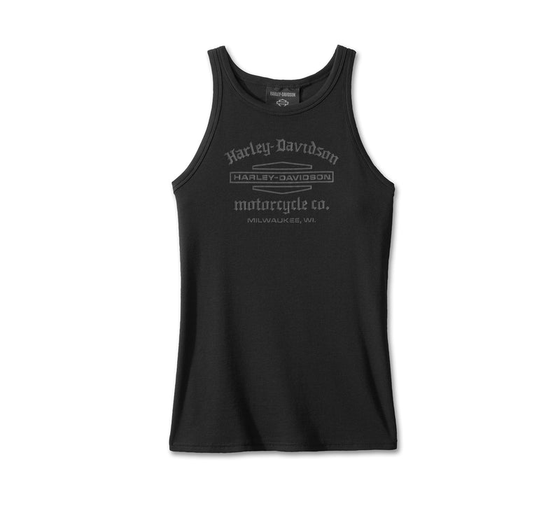 Harley-Davidson Camiseta de Tirantes Mujer Negro