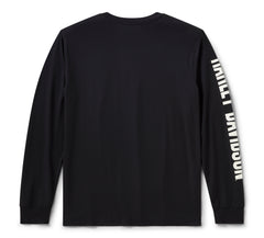 Harley-Davidson Camiseta Manga Larga Stars & Stripes Hombre