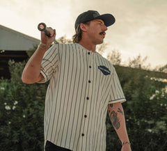 Harley-Davidson Camisa de Béisbol Essential a Rayas