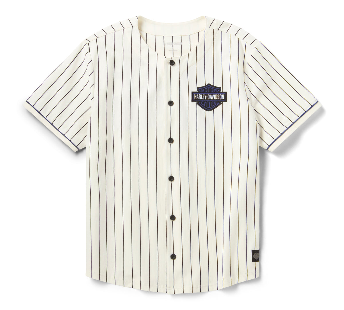 Harley-Davidson Camisa de Béisbol Essential a Rayas