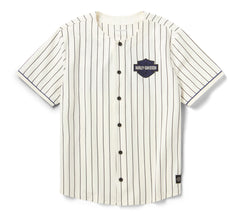 Harley-Davidson Camisa de Béisbol Essential a Rayas