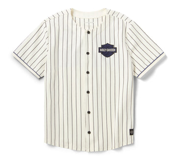 Harley-Davidson Camisa de Béisbol Essential a Rayas