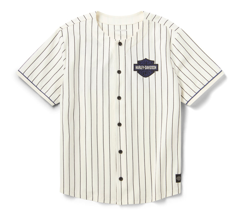Harley-Davidson Camisa de Béisbol Essential a Rayas