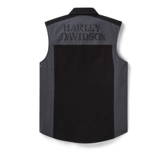 Harley-Davidson Camisa Blowout Willie G Skull Color Blocked Hombre