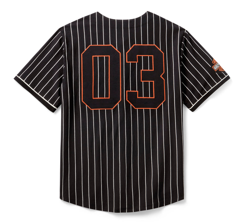 Harley-Davidson Jersey Negro Blanco