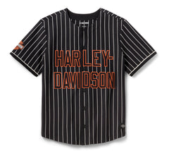 Harley-Davidson Jersey Negro Blanco