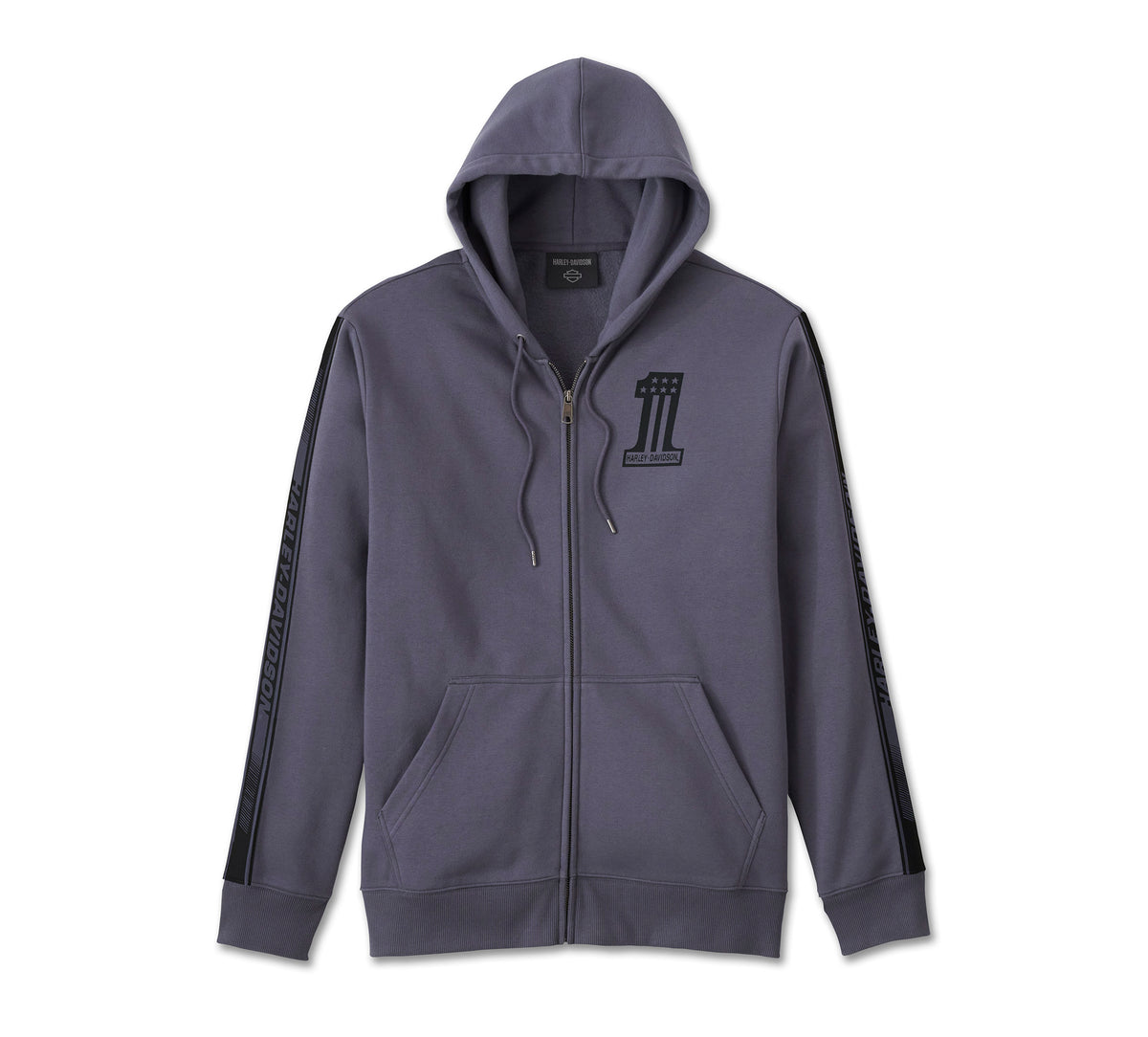 Harley-Davidson Sudadera con Capucha Hombre Azul Oscuro