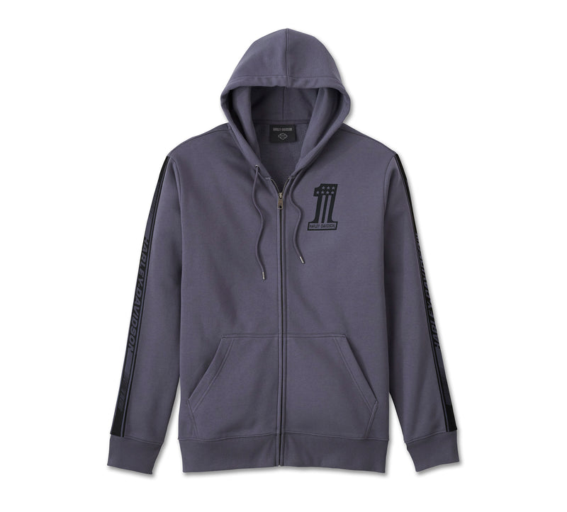 Harley-Davidson Sudadera con Capucha Hombre Azul Oscuro