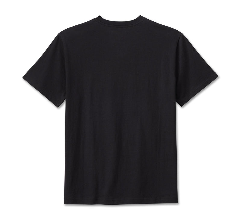 Harley-Davidson Camiseta Hombre Negro