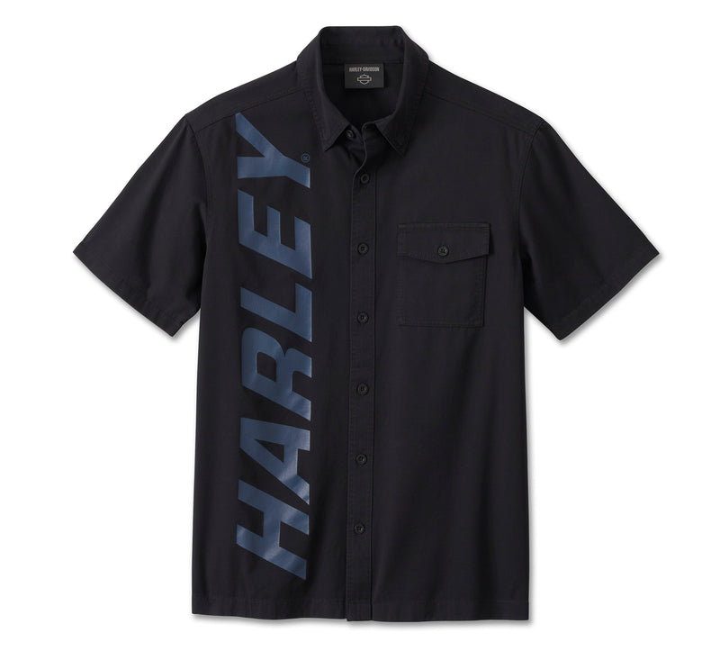 Harley-Davidson Camisa Hombre Negro