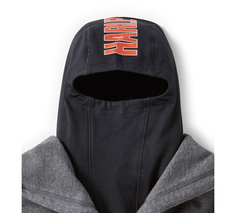 Harley-Davidson Sudadera con Capucha Hombre Gris Oscuro Jaspeado