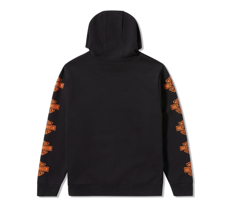 Harley-Davidson Sudadera con Capucha Negro