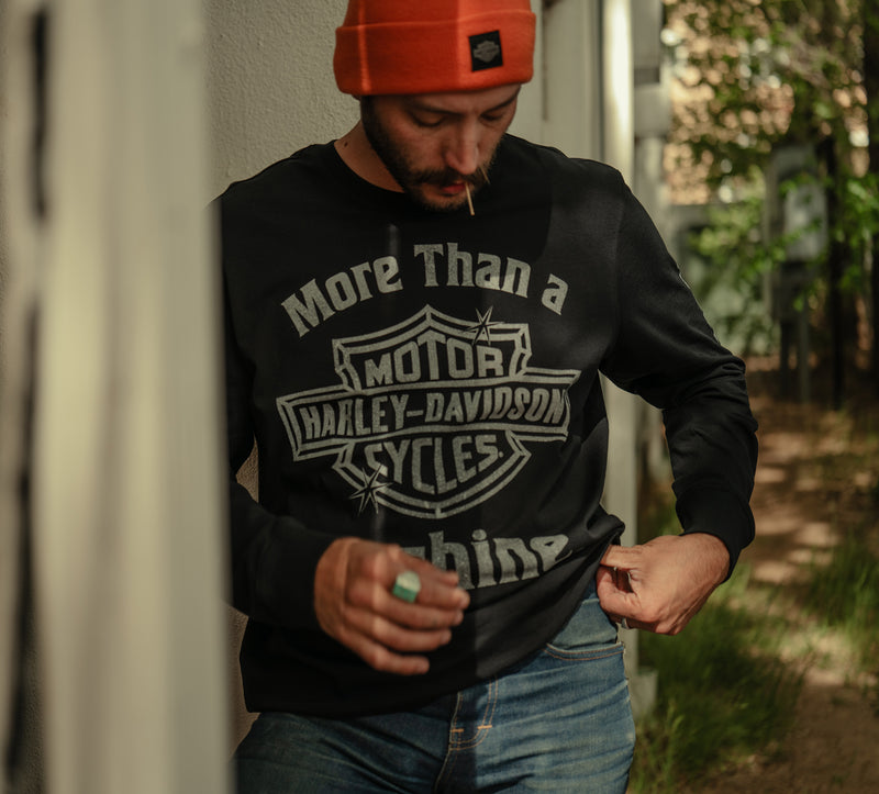 Harley-Davidson Camiseta Manga Larga More Than A Machine