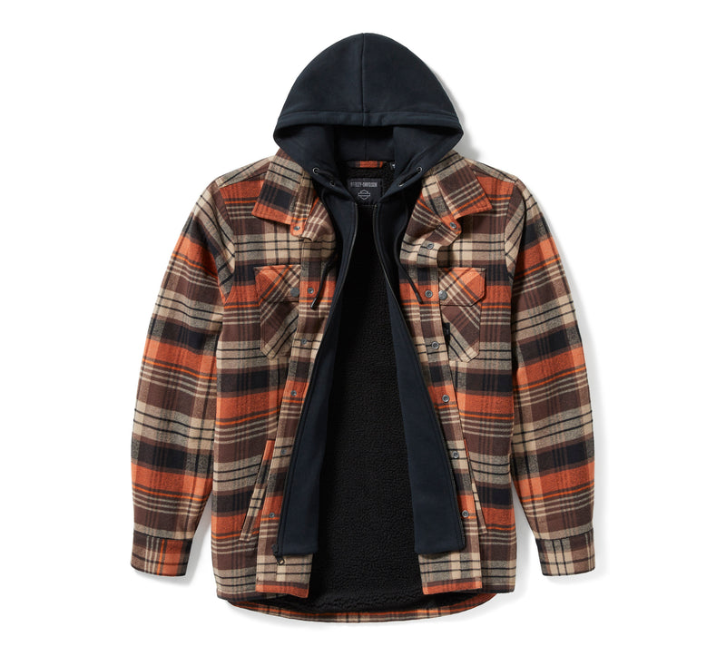 Harley-Davidson Chaqueta Negro Marrón