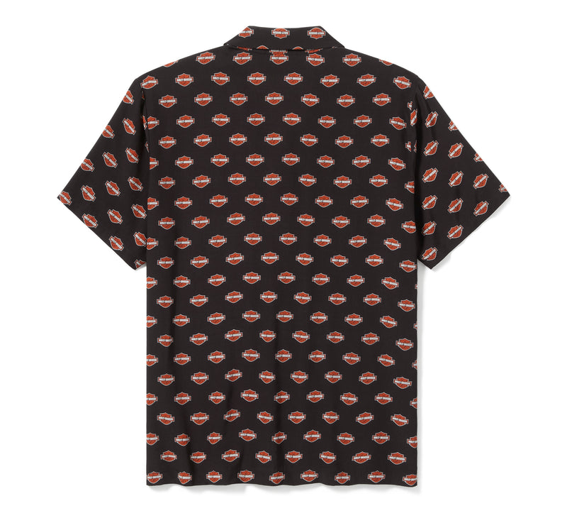 Harley-Davidson Camisa Hombre Negro