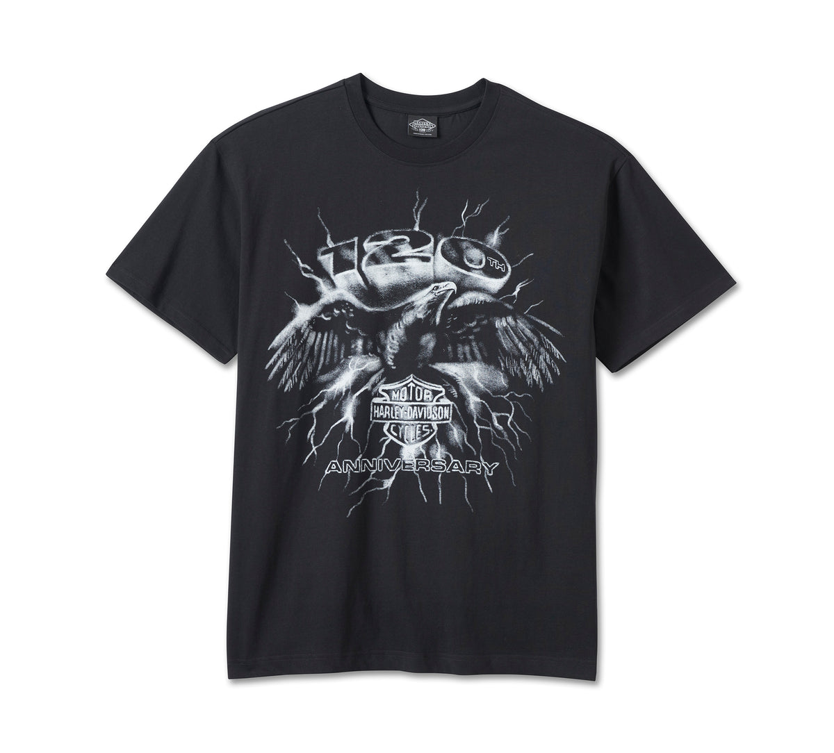 Harley-Davidson Camiseta Hombre Negro