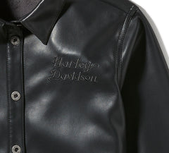 Harley-Davidson Camisa Mujer Negro