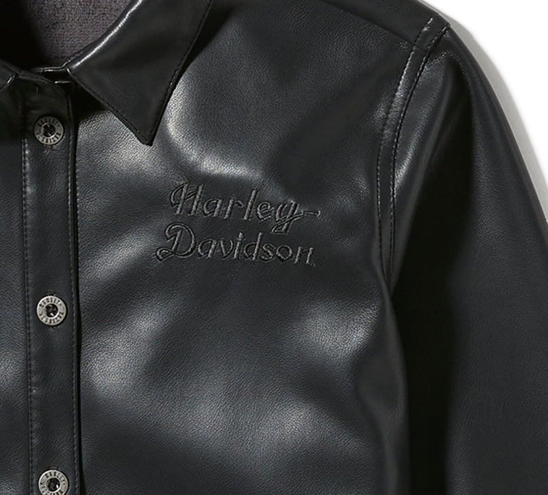 Harley-Davidson Camisa Mujer Negro