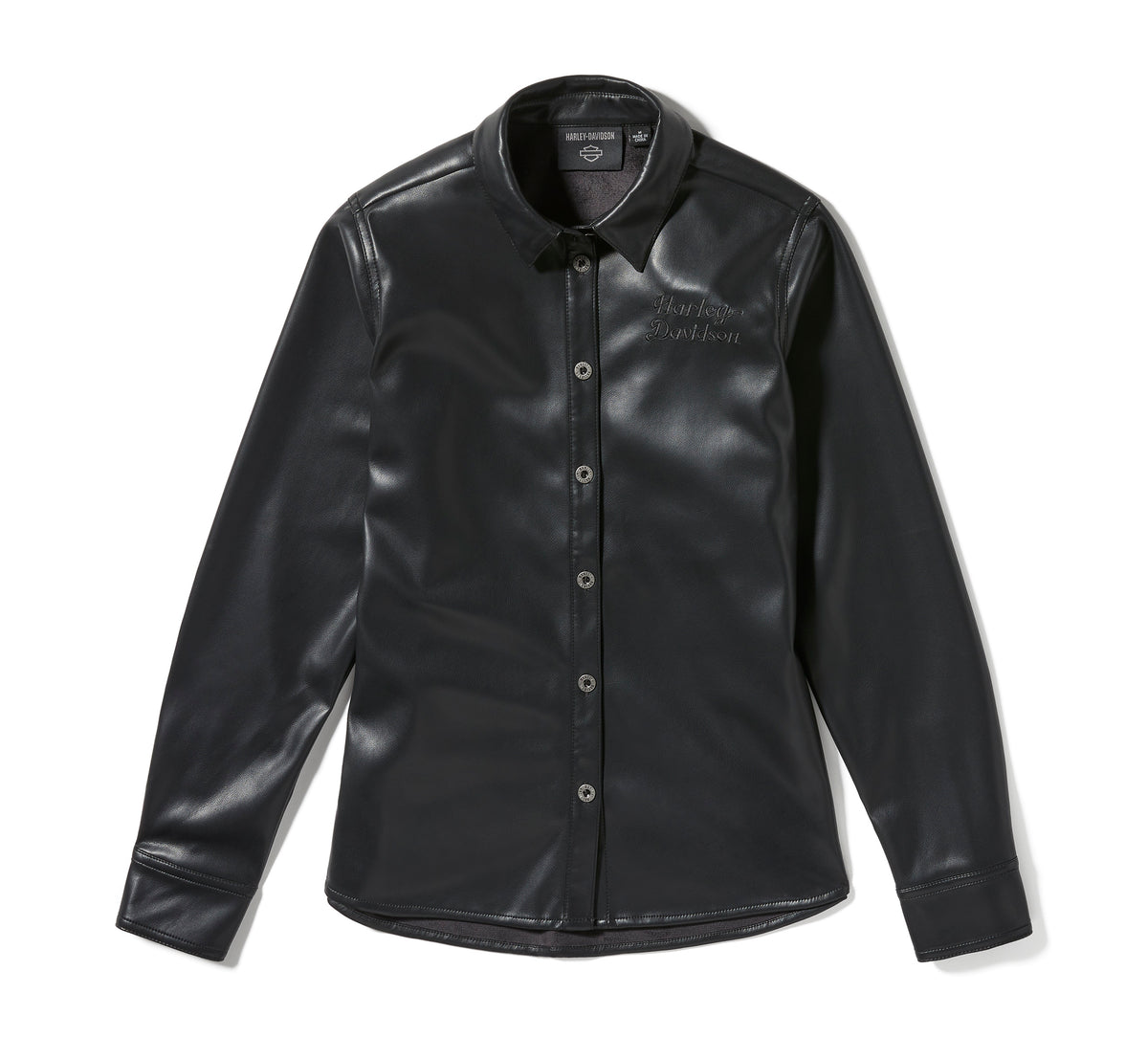 Harley-Davidson Camisa Mujer Negro