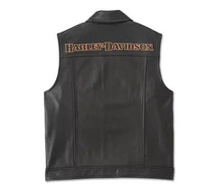 Harley-Davidson Chaleco Hombre Negro