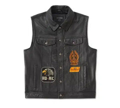 Harley-Davidson Chaleco Hombre Negro