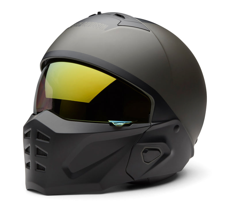 Harley-Davidson Casco Modular Ultra X16 2en1 Verde/Negro