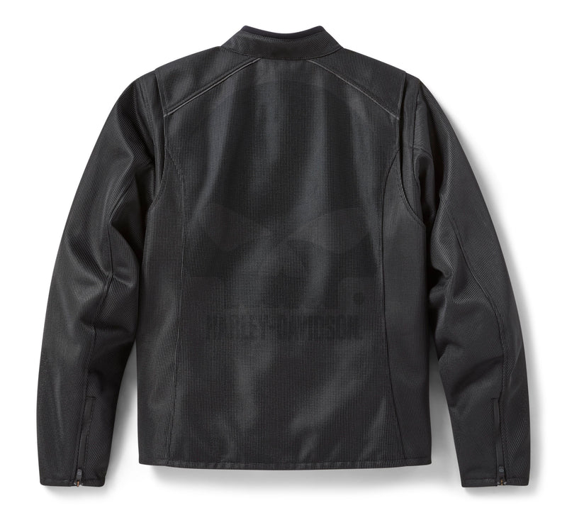 Harley-Davidson Chaqueta de Moto de Malla Willie G Skull Hombre