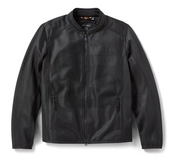 Harley-Davidson Chaqueta de Moto de Malla Willie G Skull Hombre