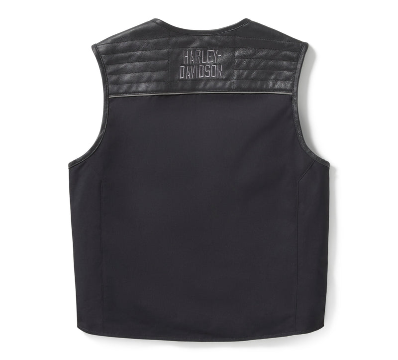 Harley-Davidson Chaleco Long Haul Utility Hombre Negro
