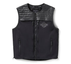 Harley-Davidson Chaleco Long Haul Utility Hombre Negro