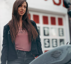 Harley-Davidson Chaqueta de Moto Defiance con Protecciones Mujer