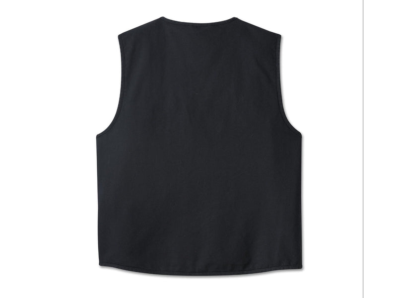 Harley-Davidson Chaleco Bar & Shield Hombre Negro