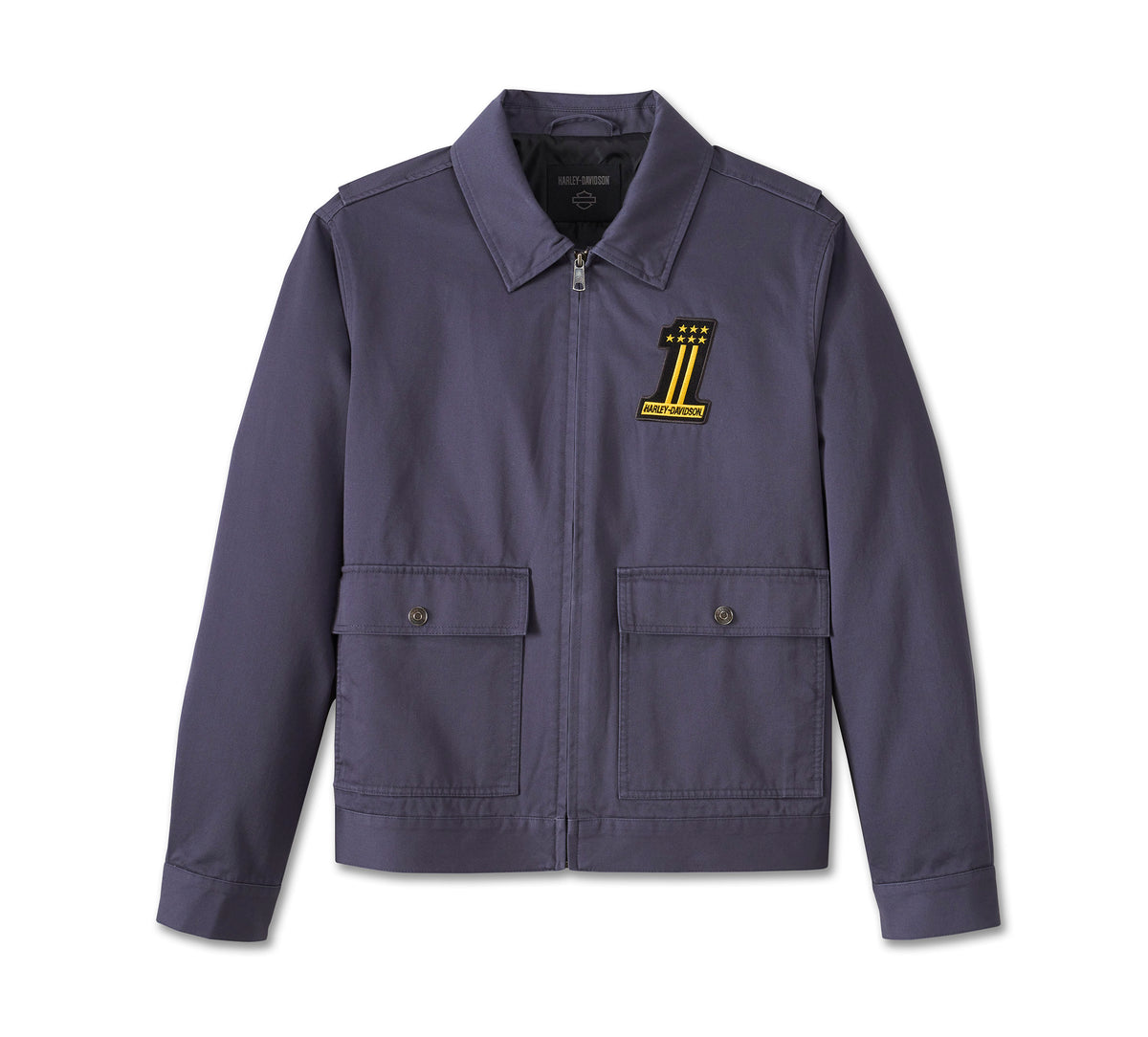 Harley-Davidson Chaqueta Hombre Azul Oscuro