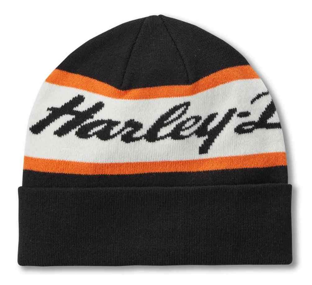 Harley-Davidson Gorro de Punto H-D Script Negro