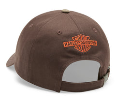 Harley-Davidson Gorra Ajustable Switchback Chainstitched Hombre Negra