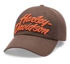 Harley-Davidson Gorra Ajustable Switchback Chainstitched Hombre Negra