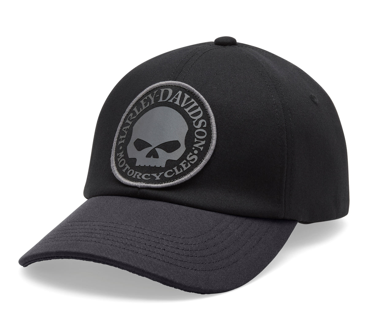 Harley-Davidson Gorra Elástica Willie G Skull Softail Hombre Negra