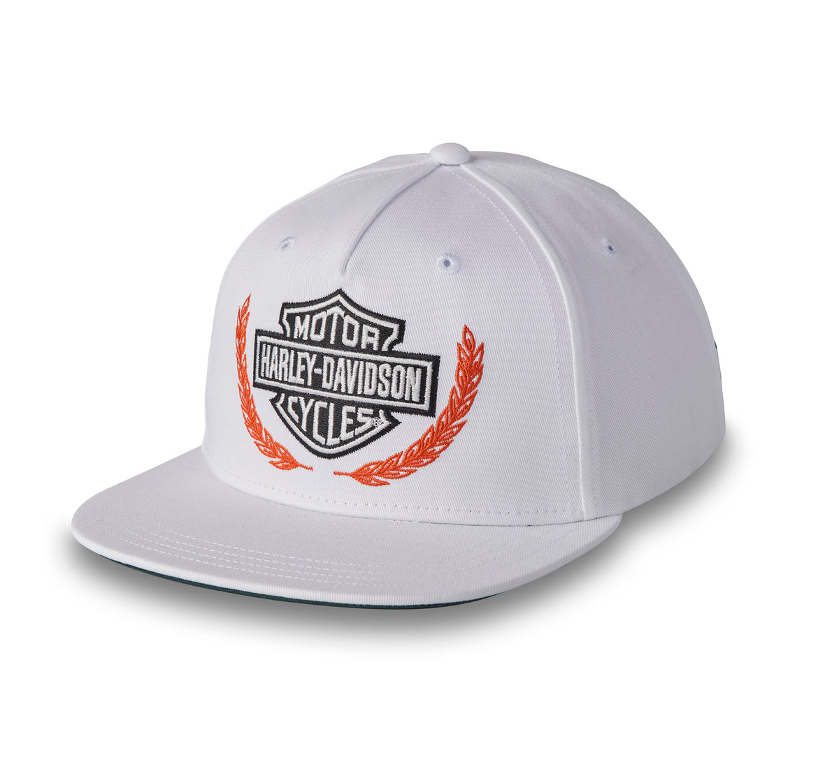 Harley-Davidson Gorra Ajustable Start Your Engines Blanca