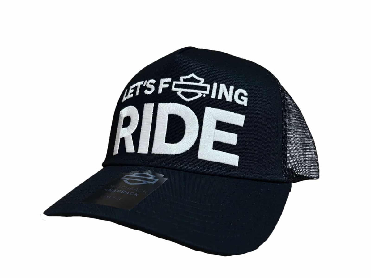 Harley-Davidson Gorra Trucker LFR Snapback Negro