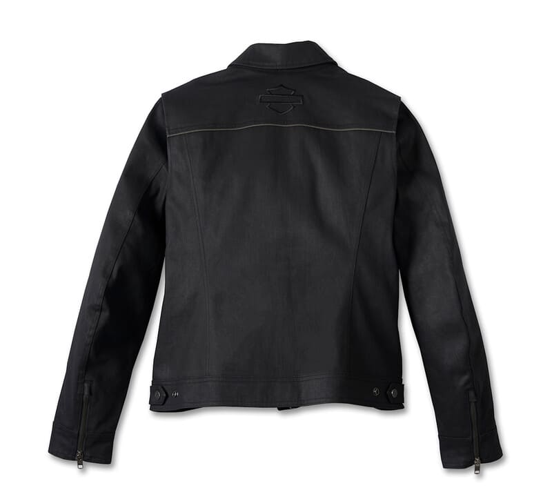 Harley-Davidson Chaqueta de Moto Trucker Flex Layering System Mujer Negra