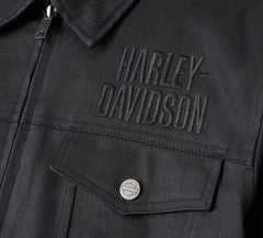 Harley-Davidson Chaqueta de Moto Trucker Flex Layering System Mujer Negra