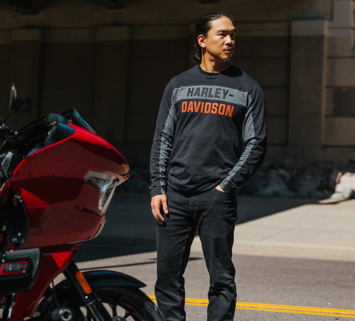 Harley-Davidson Camiseta Colorblock