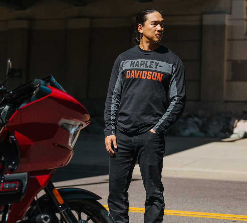 Harley-Davidson Camiseta Colorblock