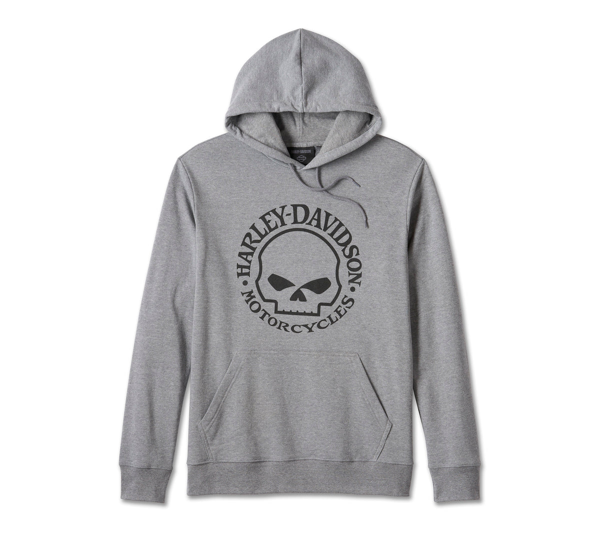 Harley-Davidson Sudadera con Capucha Hombre Gris Jaspeado