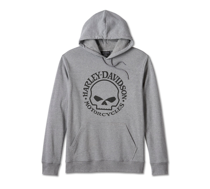 Harley-Davidson Sudadera con Capucha Hombre Gris Jaspeado