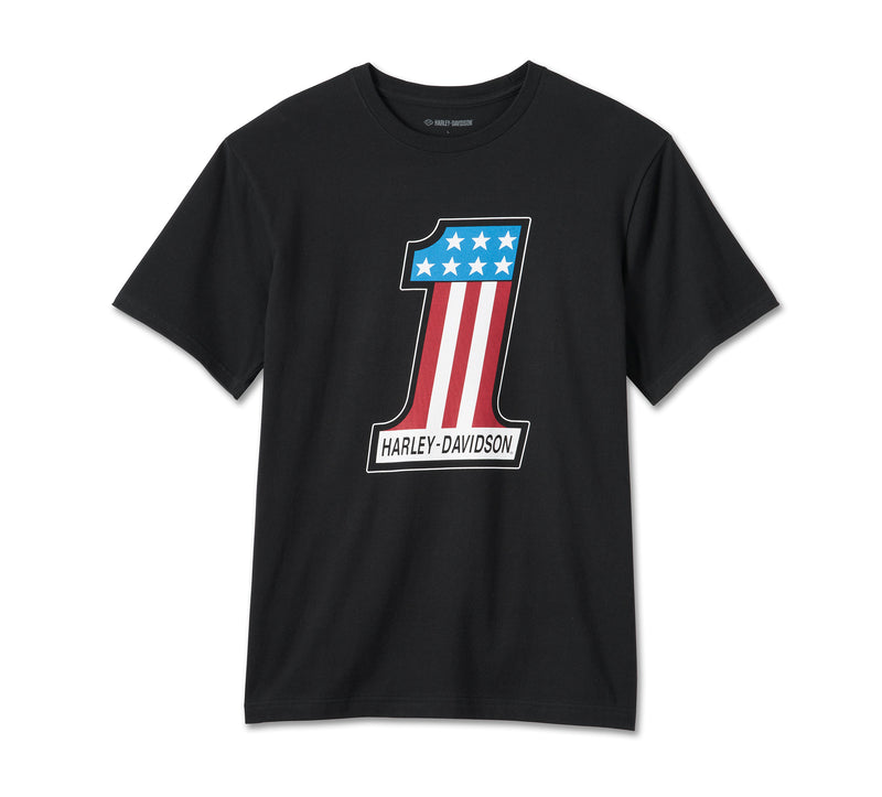 Harley-Davidson Camiseta Hombre Negro