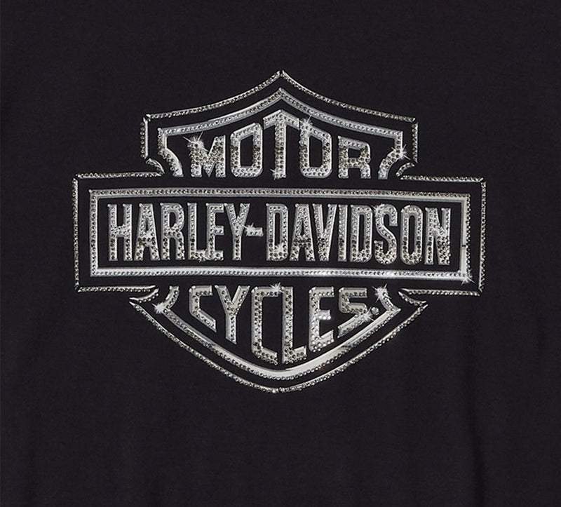 Harley-Davidson Camiseta Mujer Negro